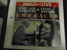 EMBRACED, PABLO LIVE, MARY LOU WILLIAMS/CECIL TAYLOR 2 VINYL ALB.  NEW 2620-108
