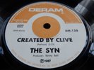 THE SYN Created By Clive / Grounded ORIG 1967 Deram New Zealand 45 EX play