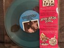 RARE /100 BLUE +POLKA DOTS 8” AJJ Andrew Jackson Jihad Mischief Brew Split Vinyl