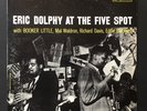 ERIC DOLPHY At The Five Spot; Orig. Prestige 1965; Cov. VG+, LP VG+; Jazz, Mono