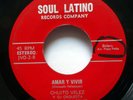 CHUITO VELEZ Ray Cruz 45 Rico Guaguanco  Amar Y Vivir SOUL LATINO VG+ gL206 Hear