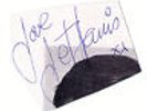 JET HARRIS SIGNED PROGRAMME PAGE CUT BEATLES ERA