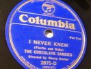 The Chocolate Dandies-Columbia 2875-D/Chick Webb Orchestra (1933)