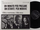 UN MINUTO PER PREGARE UN ISTANTE PER MORIRE OST Rustichelli RCA LP VG++ italy