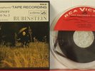 RCA 2 track ECS-19 Rubinstein, Rachmaninoff piano concerto #2, Reiner/CSO