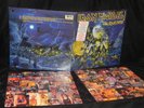 IRON MAIDEN LIVE AFTER DEATH CAPITOL RECORDS DOUBLE ALBUM WITH STICKER