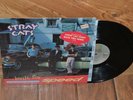 STRAY CATS 1982 NM 1st Press Built For Speed Rare Shrink Sticker Rock this Town