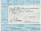 Television Tax Invoice & Performance Statement Bristol 18/4/78