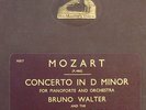 BRUNO WALTER -PIANO- & WIENER PHILHARM.  Mozart: Concerto in D Minor KV 466 A113