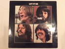 THE BEATLES - LET IT BE ORIGINAL 2U/ 2U MATRIX RED APPLE LOGO LP VG+/EX- LP