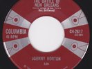 Rockabilly 45 - JOHNNY HORTON- Battle Of New Orleans (SPECIAL Alternate VERSION)