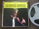 VON KARAJAN TCHAIKOVSKY - SYMPHONIE No. 4 - 2-TRACK 15 IPS  10.5