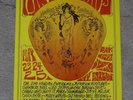 Original Northern California Folk Rock Festival Concert Poster May 1969 Hendrix