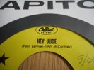 The Beatles rel. Promo 45 record Hey Jude Label Error Paul Lennon John McCartney