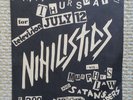 Nihilistics / Murphy's Law / Satan's Cheerleaders Original 1984 flyer punk/NYHC