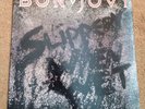 BON JOVI VINYL LP SLIPPERY WHEN WET 1986 ORIG PRESS PIC LYRIC SLEEVE STERLING