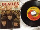 Beatles Nowhere Man / What Goes On 45 Record & Picture Sleeve 5587 Capitol