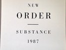 New Order - Substance 2-LP SET NEW / 1987 FACTORY PLAIN-FRONTED VERSION 1 m/vg+