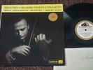 Yehudi Menuhin/ Kempe: Brahms Violin Concerto (White & Gold HMV ASD 264 UK LP)