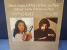@SXL 6773 *KYUNG-WHA CHUNG* FRANCK /DEBUSSY VIOLIN SONATAS* RADU LUPU* NM