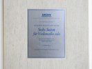 PIERRE FOURNIER J.S.Bach cello solo suites archiv 1967 SAPM STEREO LP LINEN Box