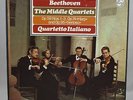 Quartetto Italiano - Beethoven: The Middle Quartets Philips 6703 082 Netherlands