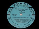 BUDDY HOLLY STORY LP Blue Label Promo Coral CRL-57279 (Record Only) Clean  1959