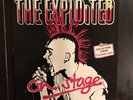 THE EXPLOITED  ON STAGE  COLLECTOR  ORIG 1981 HARD CORE PUNK RARE RED VINYL NM