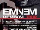 EMINEM TWICKENHAM STADIUM STANDING SATURDAY 14TH JULY 2 X TICKETS