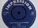 C.M.J. - Can't Do It All By Myself, RARE   UK Impression, Mod, Hammond, Listen