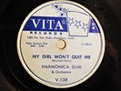1956 Blues killer 78 HARMONICA SLIM ?- My Girl Won’t Quit Me on Vita *HEAR