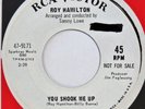 ROY HAMILTON You Shook Me Up RCA 45 northern soul NM orig. 1967 7” HEAR