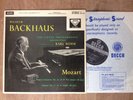 SXL 2214 DECCA ED1 WBG UK WILHELM BACKHAUS KARL BOHM MOZART PIANO CONCERTO