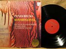 AVANTGARDE IMPORT CLASSICAL LP: KRZYSZTOF PENDERECKI, KOSMOGONIA 1974 6500 683