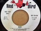 ELLIE GREENWICH BABY / YOU DON'T KNOW OG USA RED BIRD 7