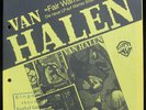 WEA News RARE Van Halen 1981 German Promo Fair Warning LP Warner Rose Tattoo