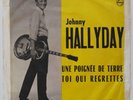 JOHNNY HALLYDAY - UNE POIGNEE DE TERRE - TRES RARE 45T SP JUKEBOX 1961