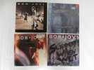 4 LPs   Bon Jovi   New Jersey   Slippery When Wet   Self-Titled  7800 Fahrenheit