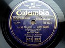 0673/ EDITH PIAF-La vie en rose-Un refrain courait -TOP ZUSTAND-78rpm Schellack