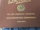 ARTURO TOSCANINI Nine Beethoven Symphonies 7 Vinyl LPS Limited Edition