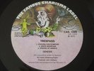 GENESIS Trespass UK B&C Large Hatter  Label Variant Pressing LP