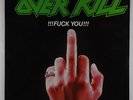 Overkill - Fuck You EP - Megaforce/Caroline VG++