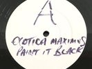 EXOTICA MAXIMUS / PAINT IT BLACK - RARE WHITE LABEL ELECTRONIC 12