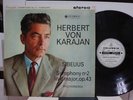 KARAJAN / SIBELIUS SYMPHONY NO.2, RARE COLUMBIA LP B/S SAX 2379 ED1 NM