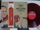 DAVID OISTRAKH / BEETHOVEN VIOLIN CONCERTO, RED WAX JAPAN ORIG. LP w/OBI EX