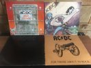 4 Vintage AC/DC Vinyl Albums: Dirty Deeds / High Voltage / FTATR / Back in Black