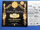 SAX 2318 Beethoven Symphonies 1 & 8 Klemperer blue silver Ex+