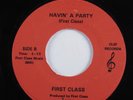 Modern Soul Boogie 45 FIRST CLASS Havin' A Party CLEF HEAR