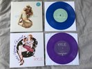 Kylie Minogue I Was Gonna Cancel (Purple) & Into The Blue (Blue) 7” Vinyl Golden