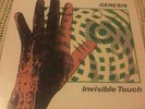 GENESIS / PHIL COLLINS INVISIBLE TOUCH VINYL LP 1986 ORIGINAL U.K PRESS GEN L2